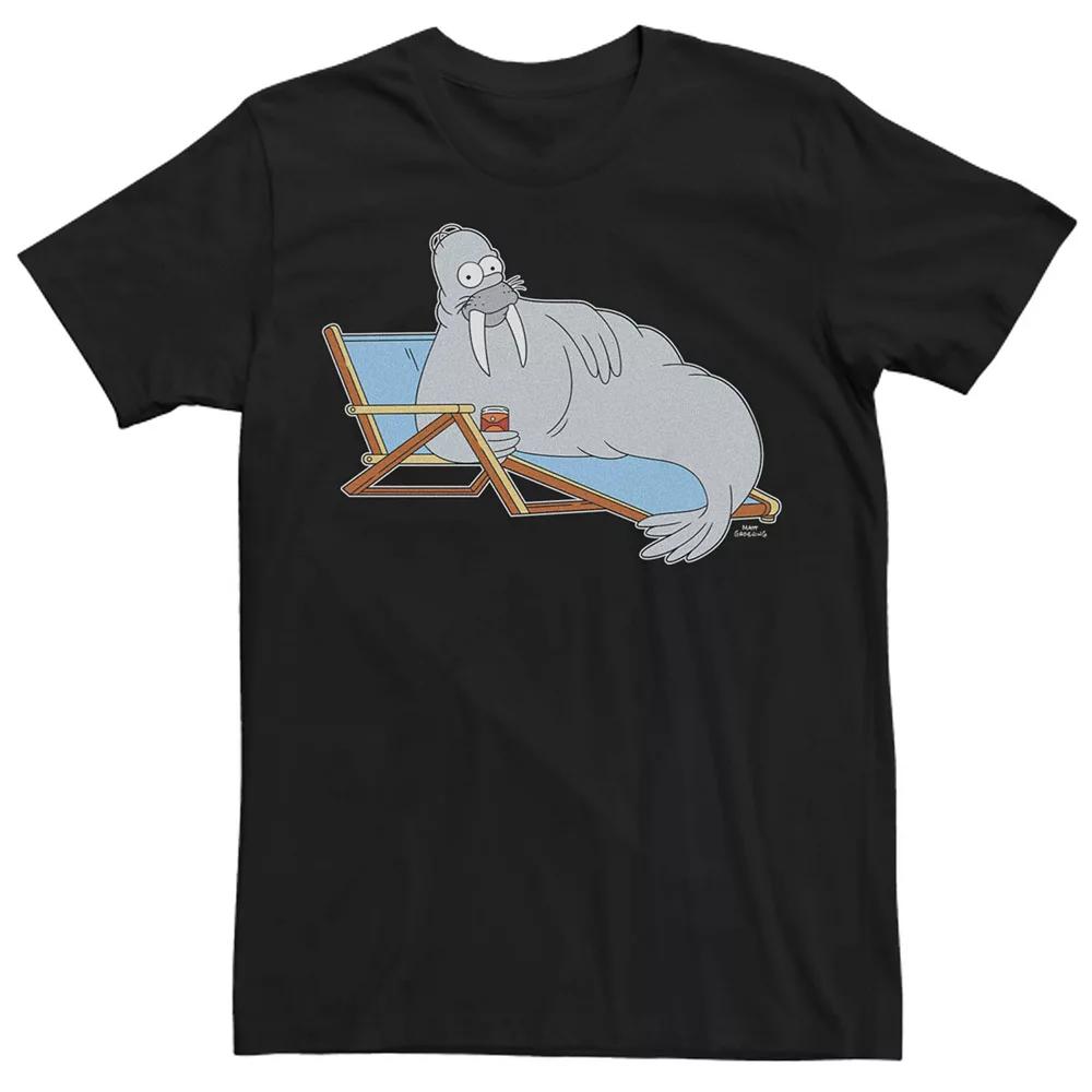 Men's The Simpsons Halloween Homer Walrus Tee,  Product Image