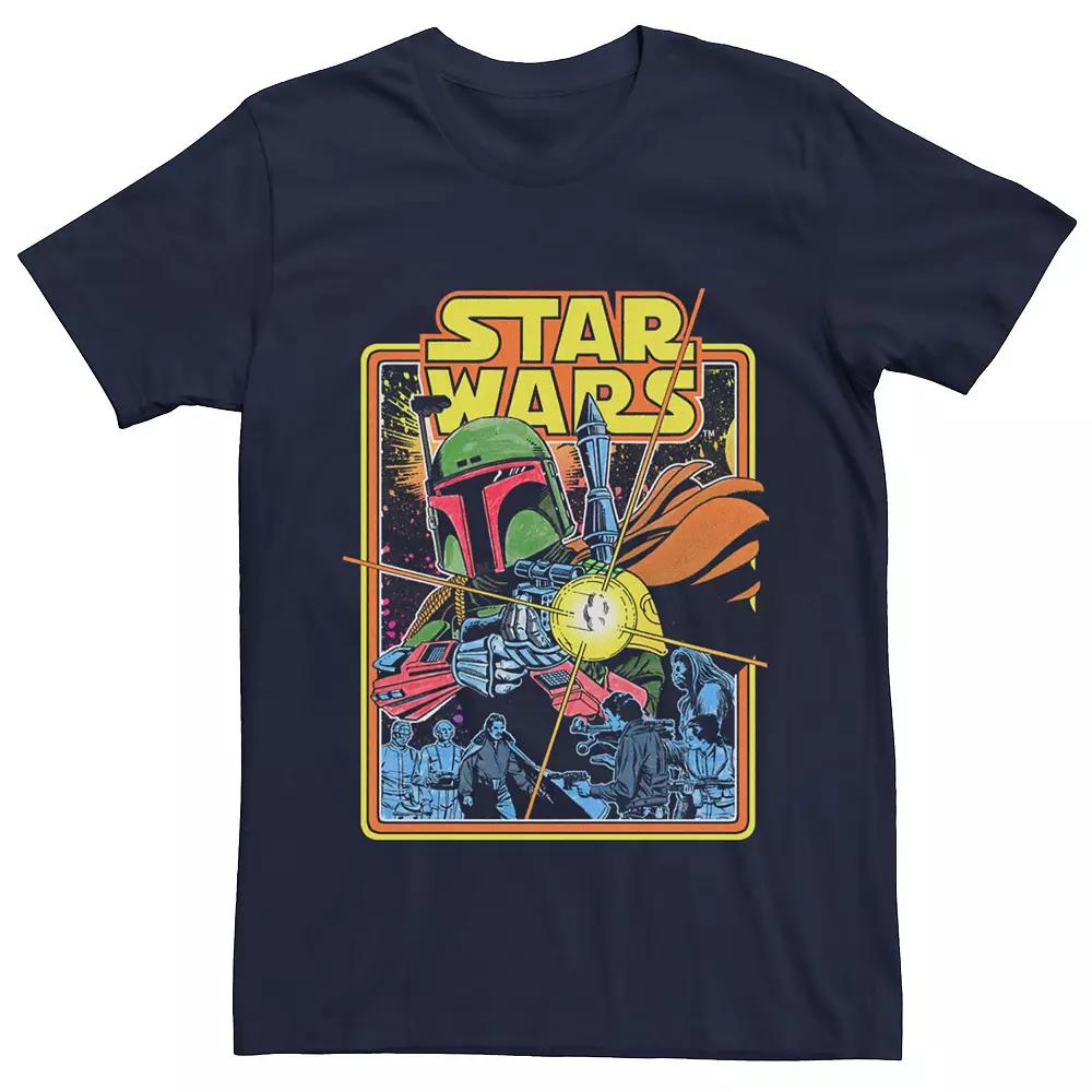 Men's Star Wars Boba Fett Fires Graphic Tee,  Product Image