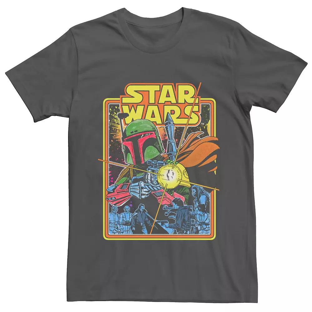Men's Star Wars Boba Fett Fires Graphic Tee,  Product Image