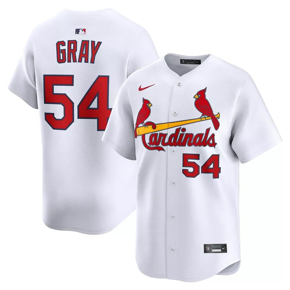 Men's Nike Sonny Gray White St. Louis Cardinals Alternate Limited Player Jersey, Size: Medium Product Image