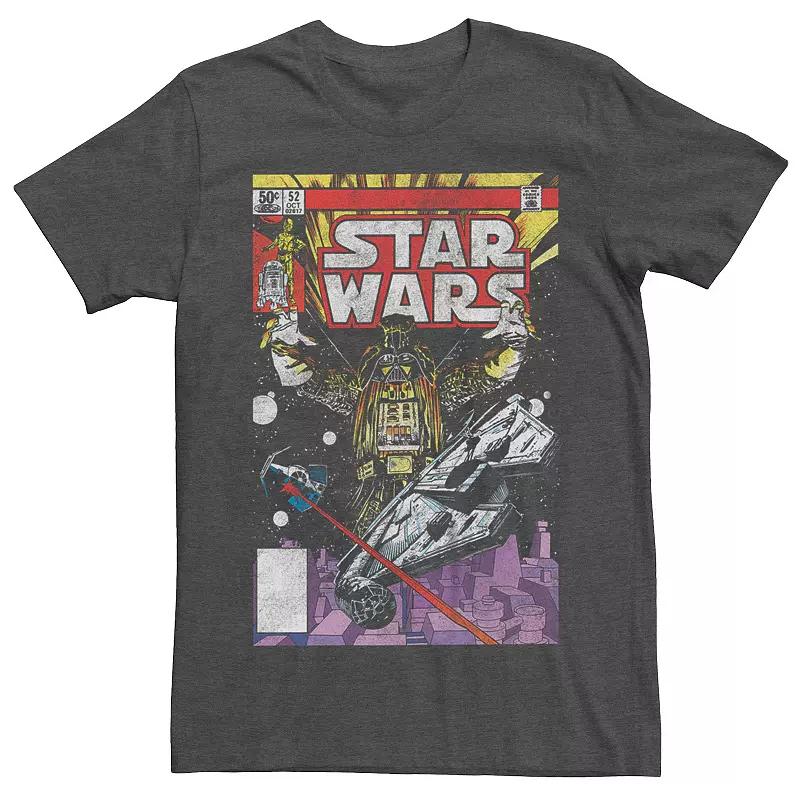 Men's Star Wars Comic Style Cover Graphic Tee,  Product Image