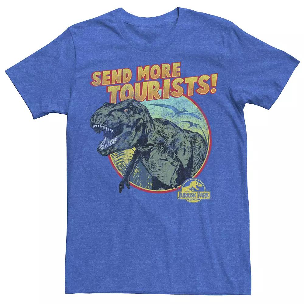 Men's Jurassic Park T-Rex Send More Tourists Tee,  Product Image