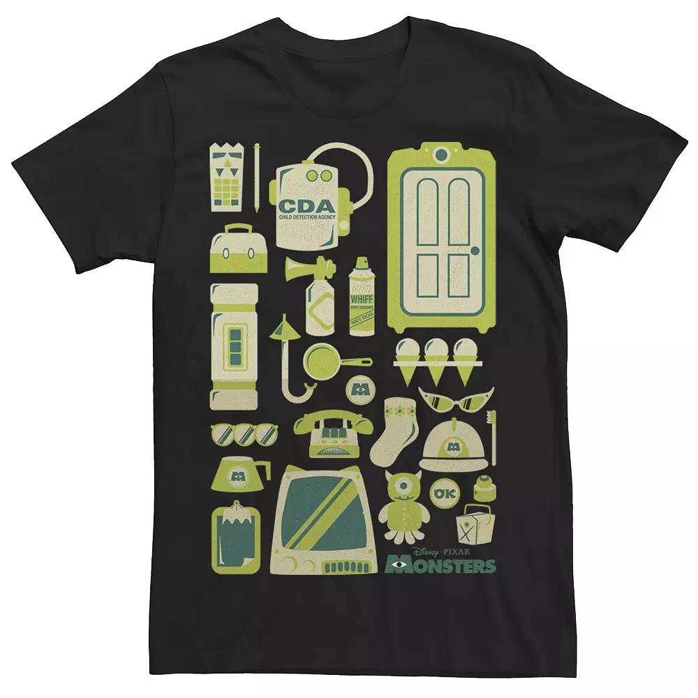 Disney / Pixar's Monsters, Inc. Men's Icons Poster Tee,  Product Image