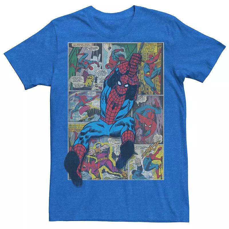 Men's Spider-Man Comic Cover Tee,  Product Image
