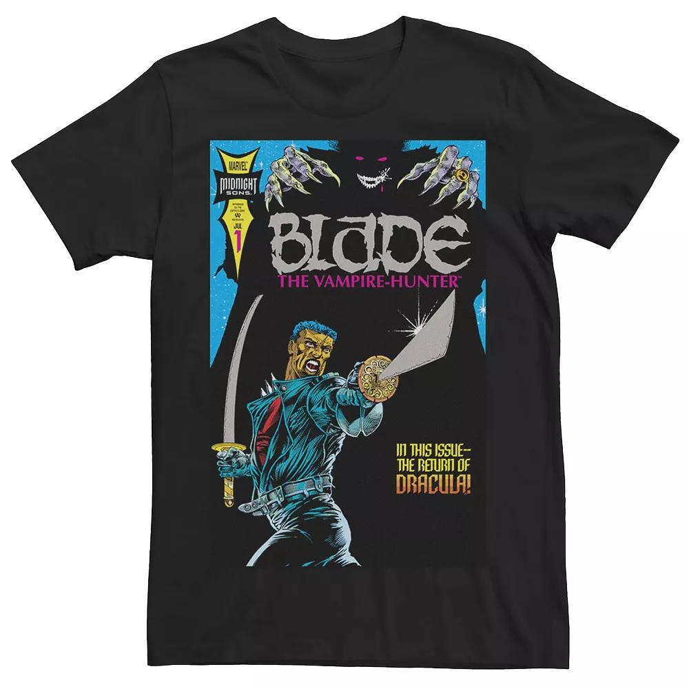 Men's Marvel Blade The Return Of Dracula Comic Cover Tee,  Product Image