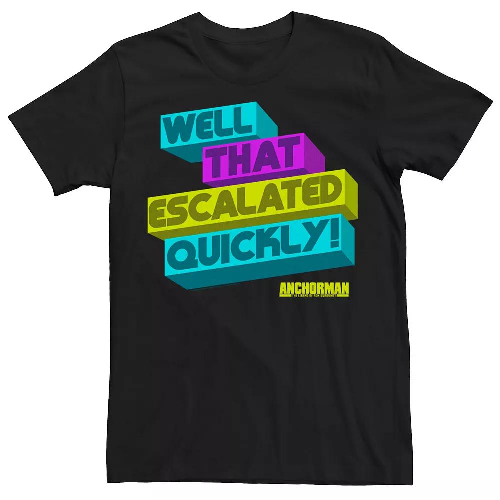 Men's Anchorman Well That Escalated Quickly Tee,  Product Image