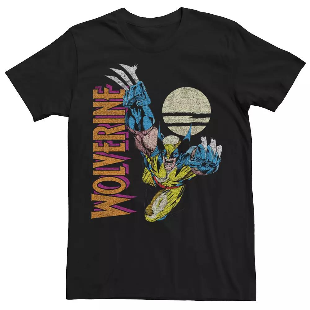 Men's Marvel X-Men Wolverine Claws Out Action Shot Tee,  Product Image