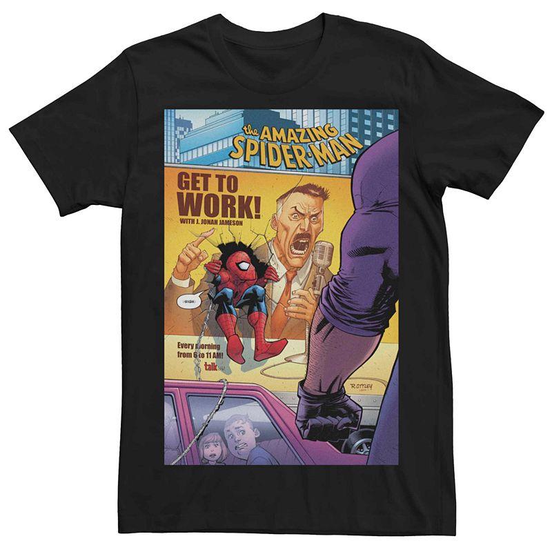 Men's Marvel Spider-Man Comic Cover Tee,  Product Image