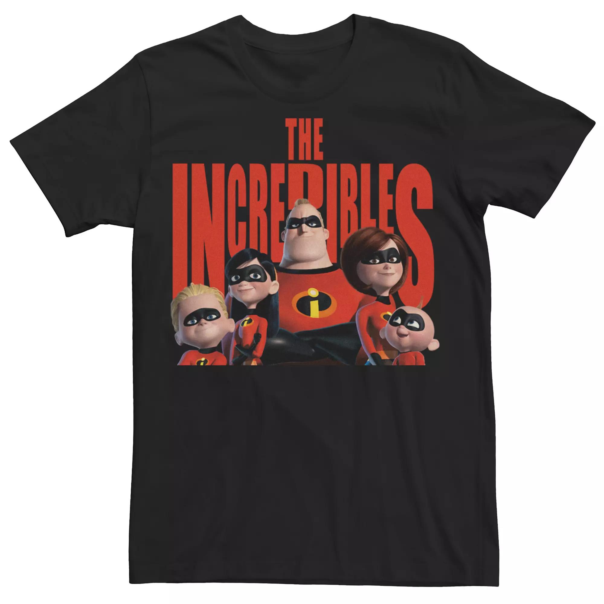 Disney / Pixar's The Incredibles Men's Title Head Tee,  Product Image