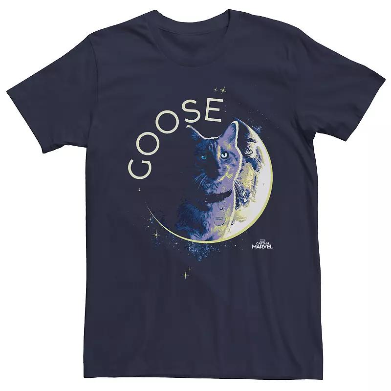 Men's Captain Marvel Goose Moon Tee,  Product Image