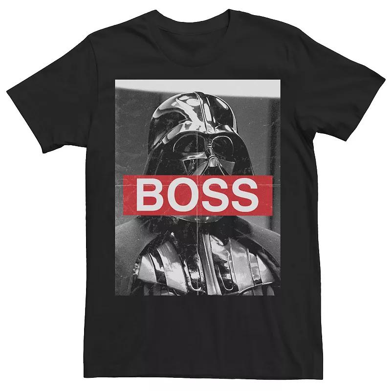 Men's Star Wars Darth Vader Total Boss Poster Tee, Size: XL, Black Product Image
