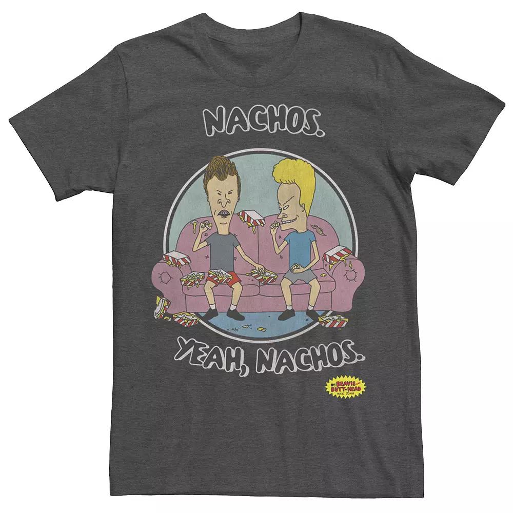 Men's Beavis And Butt-Head "Nachos Yeah Nachos" Portrait Tee,  Product Image