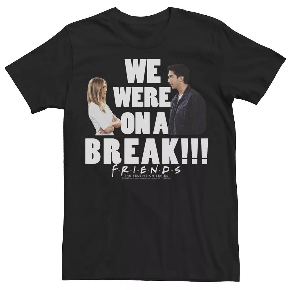 Men's Friends Ross And Rachel We Were On A Break!!! Graphic Tee,  Product Image