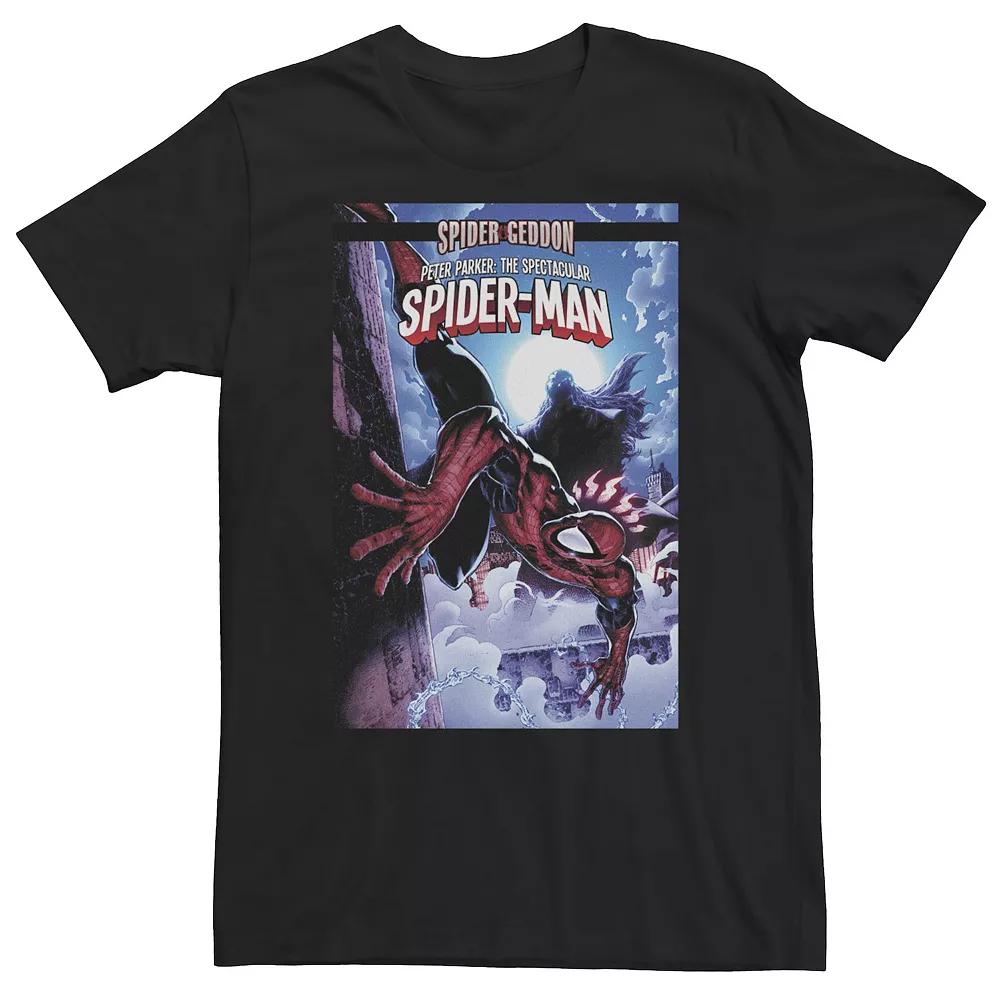 Big & Tall Marvel Spider-Man Spider Geddon Comic Cover Tee, Men's,  Product Image