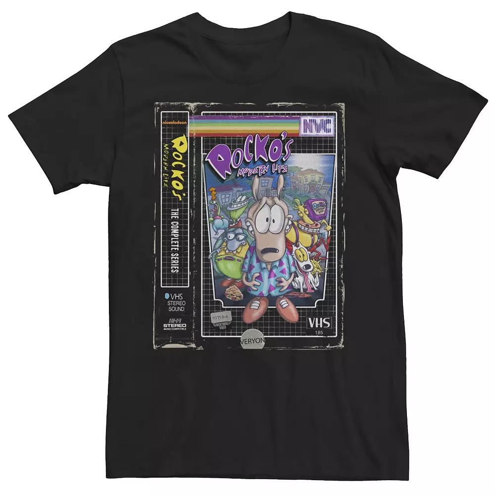 Men's Rocko's Modern Life VHS Box Tee,  Product Image