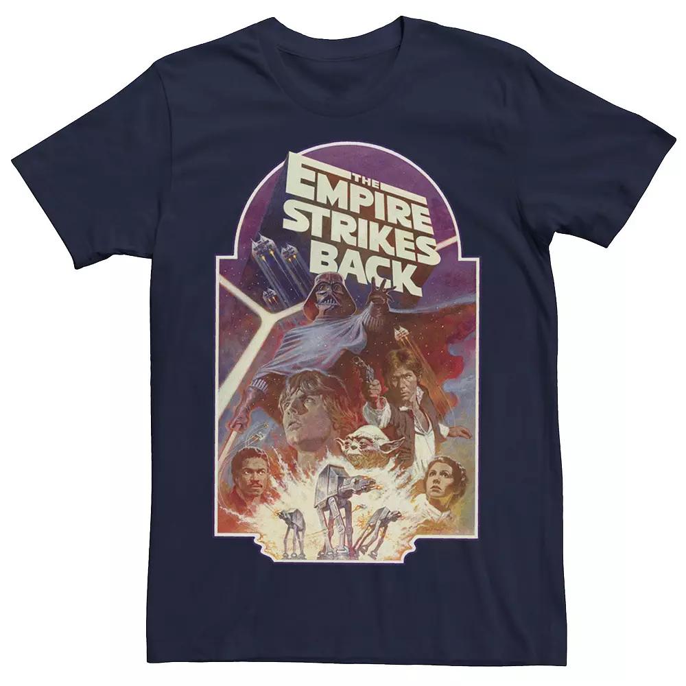 Men's Star Wars Empire Strikes Back Collage Poster Tee,  Product Image