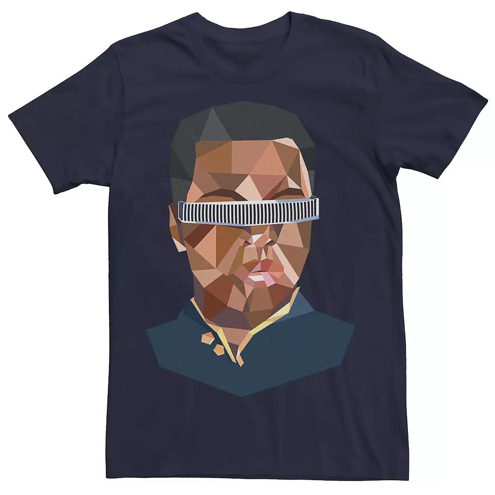 Men's Star Trek Next Generation Geordi Low Poly Tee,  Product Image