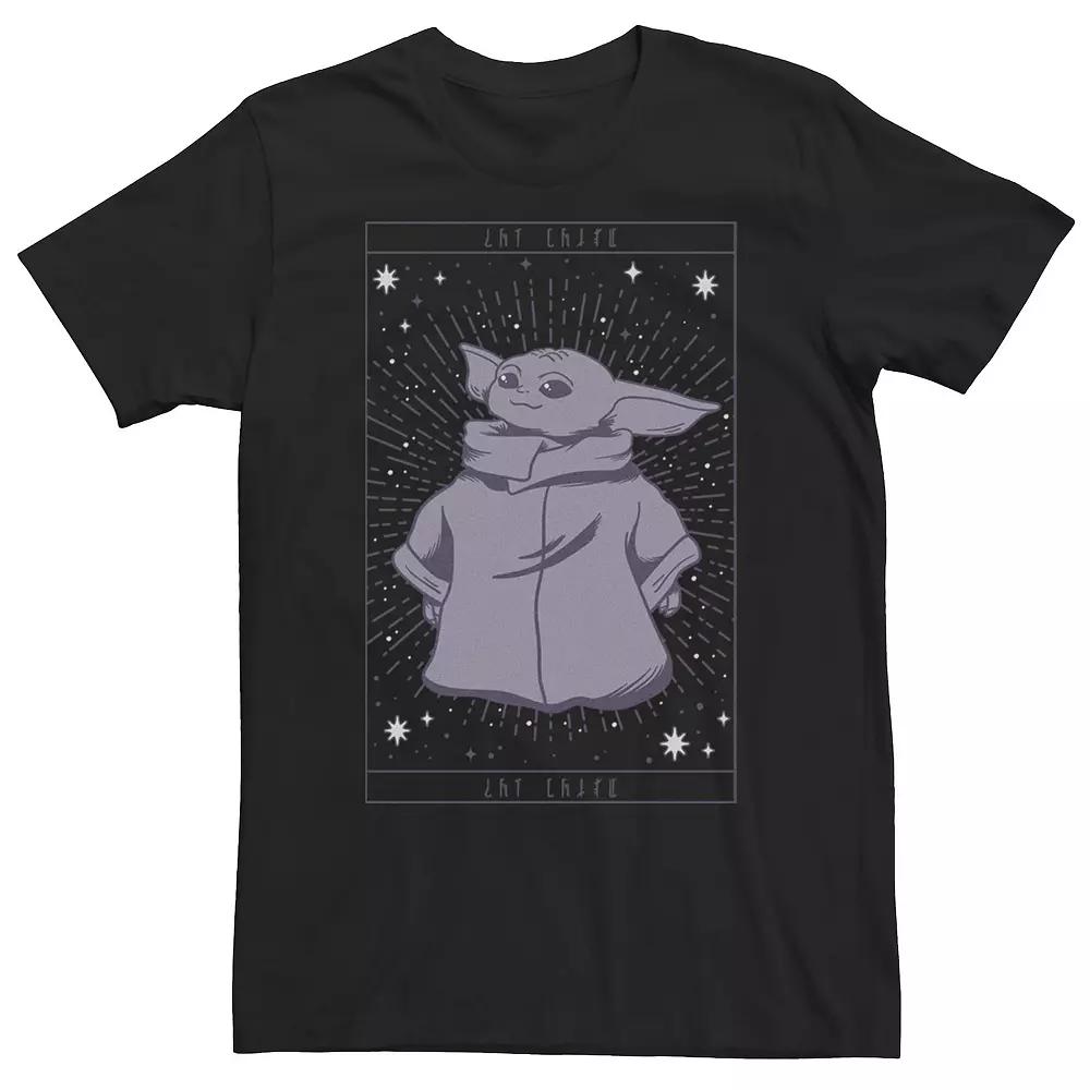 Men's Star Wars The Mandalorian The Child Card Portrait Tee,  Product Image