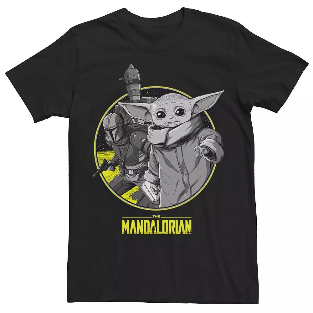 Men's Star Wars The Child Group Shot Logo Tee,  Product Image