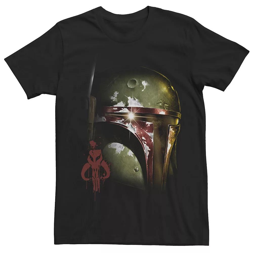 Men's Star Wars Boba Fett Helmet Graphic Tee,  Product Image