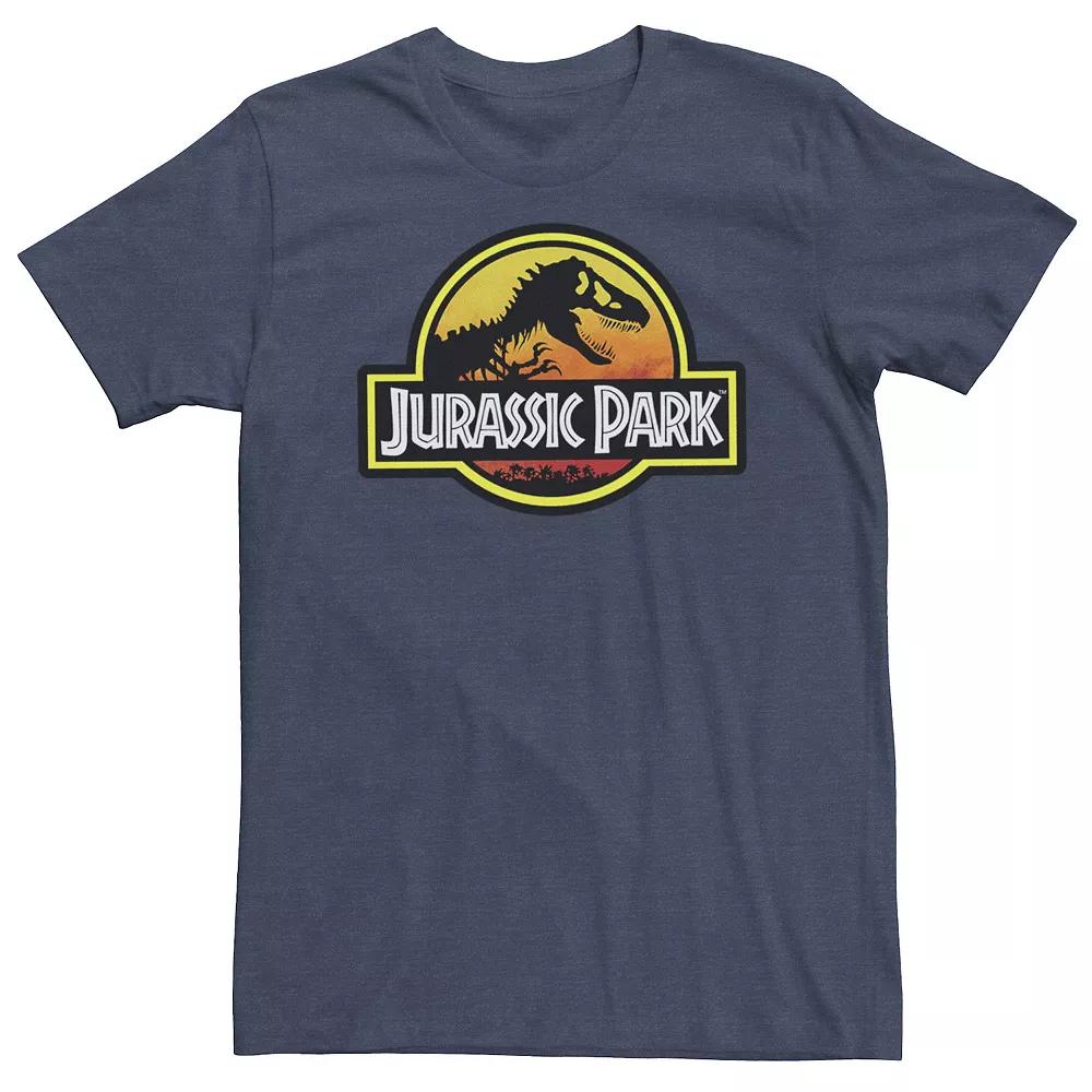Big & Tall Jurassic Park Sunset Circle Graphic Tee, Men's,  Product Image