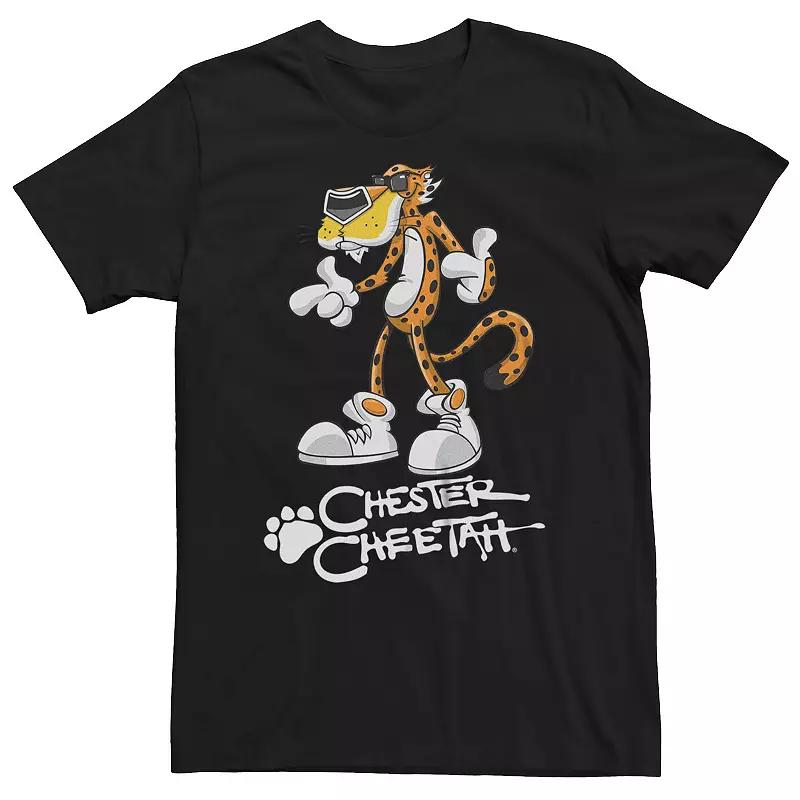 Big & Tall Chester Cheetah Cool Pose Tee, Men's,  Product Image