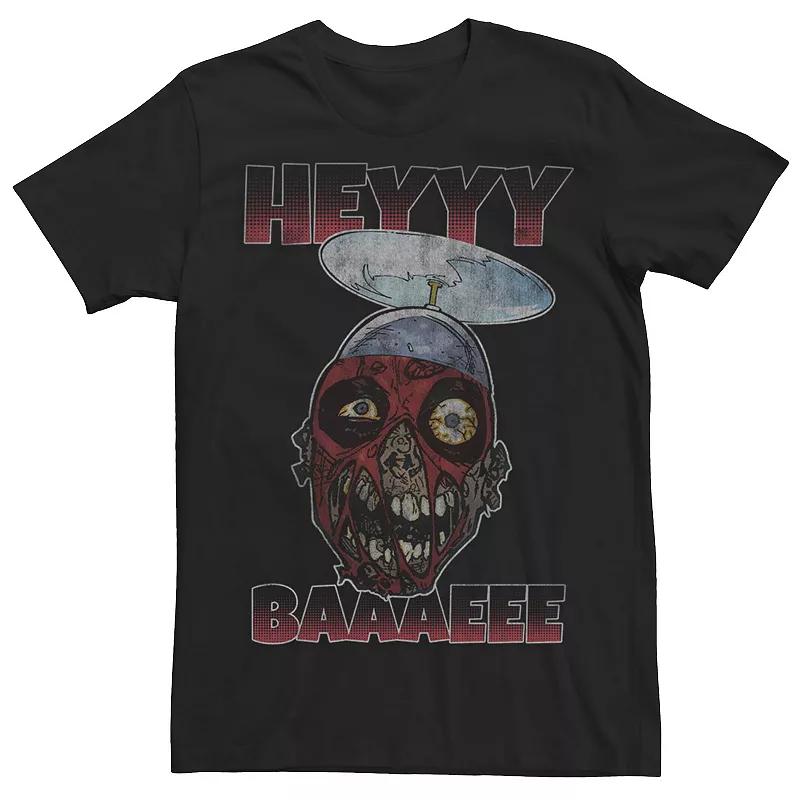 Men's Marvel Deadpool Hey Bae Zombie Vintage Tee,  Product Image