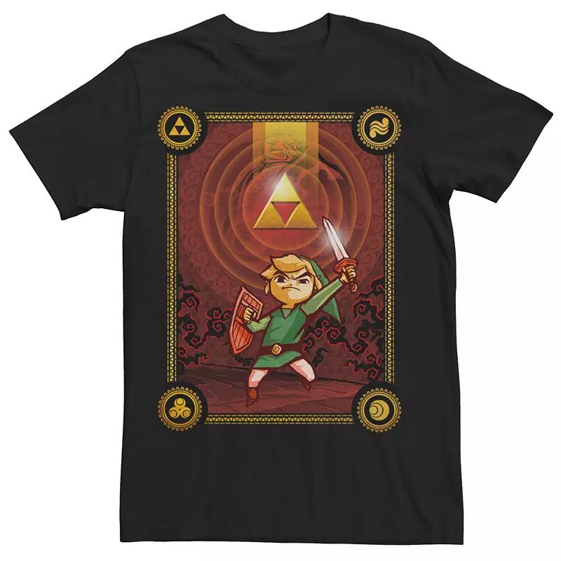 Men's Zelda Wind Waker Triforce Dawn Tee,  Product Image