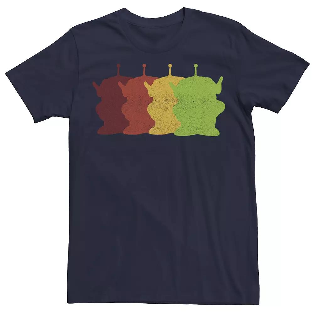 Disney / Pixar's Toy Story Aliens Men's Silhouette Stack Tee,  Product Image