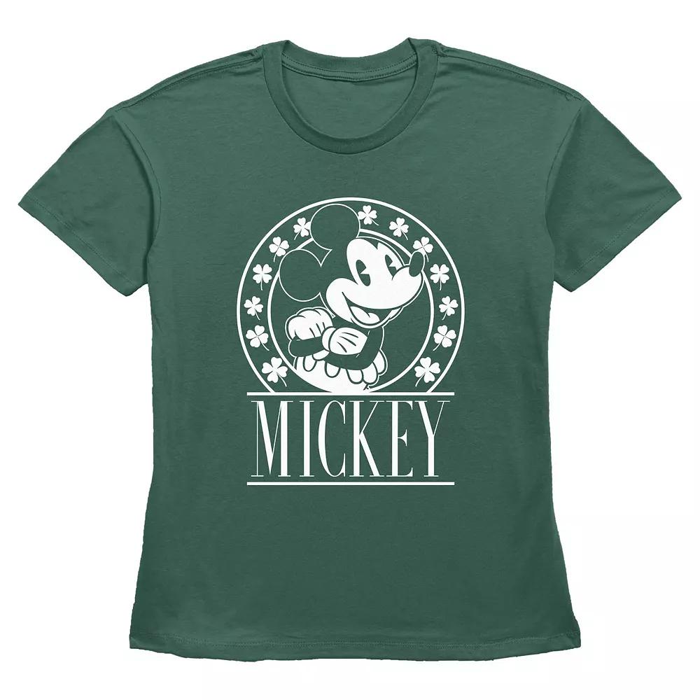 Disney's Mickey Mouse Lucky Stamp Women's Graphic Tee,  Product Image