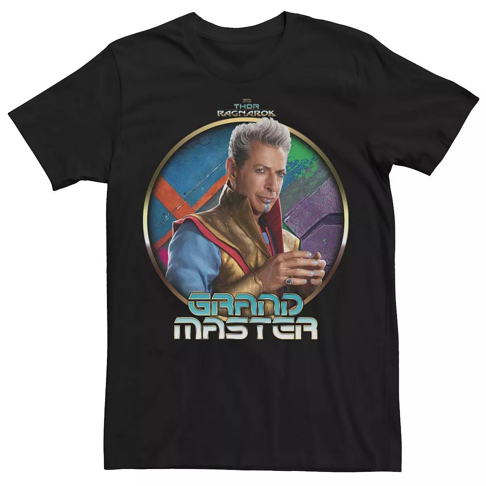 Men's Marvel Thor Ragnarok The Grandmaster Profile Badge Graphic Tee,  Product Image