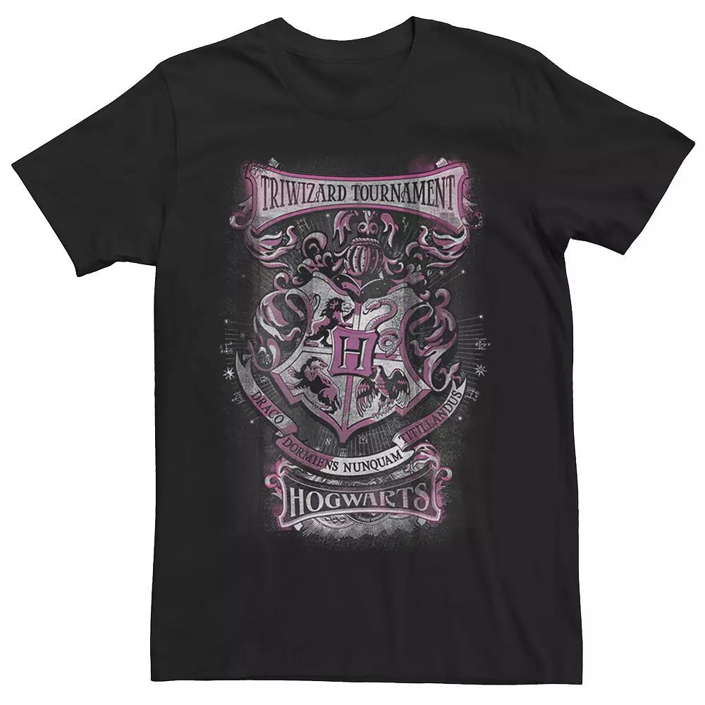 Men's Harry Potter Harry Potter Triwizard Tournament Hogwarts Poster Graphic Tee,  Product Image