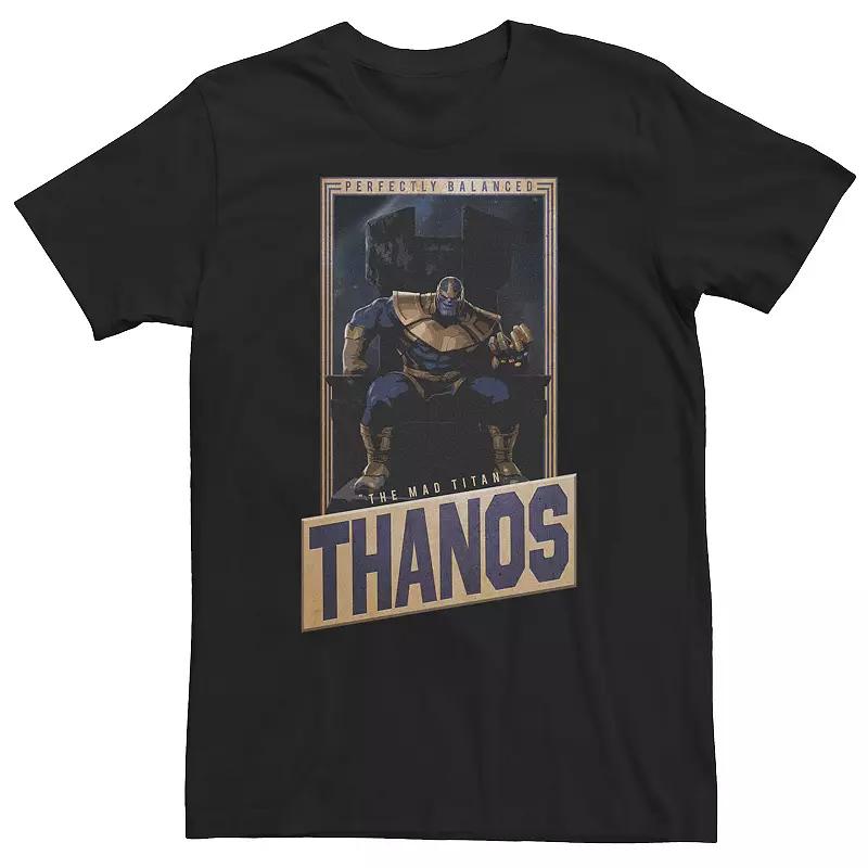 Men's Marvel Avengers: Endgame Nebula Galactic Poster Tee, Size: XL, Black Product Image