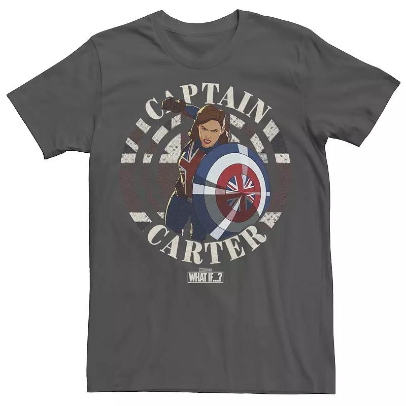 Men's Marvel What If Captain Carter Stamp Tee, Boy's,  Product Image