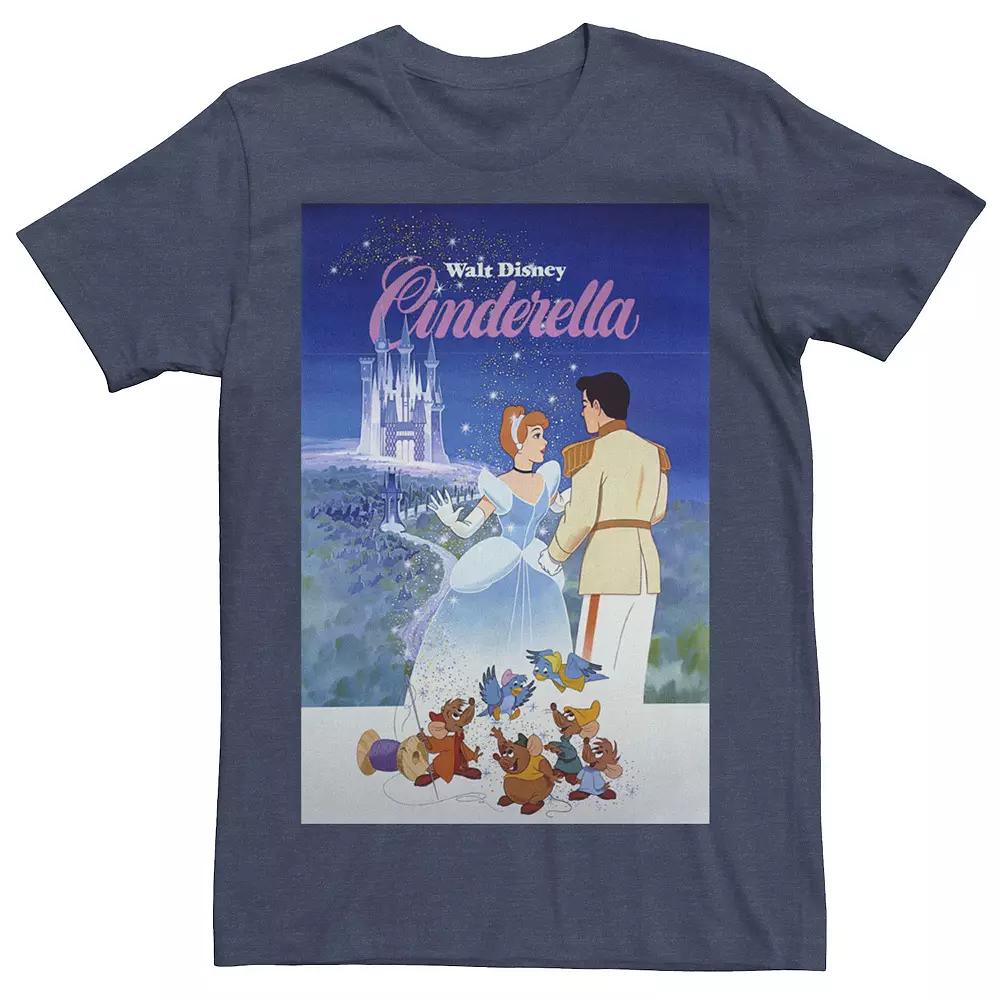 Disney's Cinderella Men's Retro Poster Tee,  Product Image