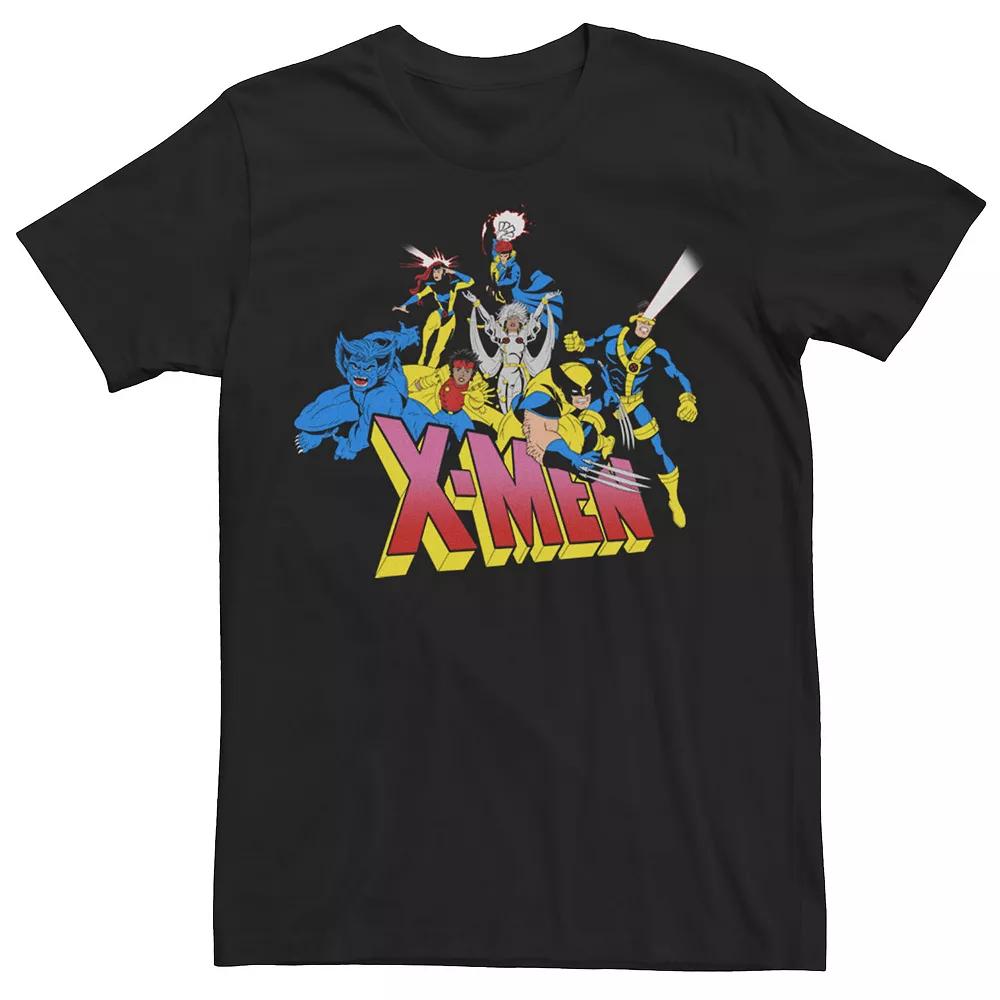 Men's Marvel X-Men Vintage Group Shot Graphic Tee,  Product Image