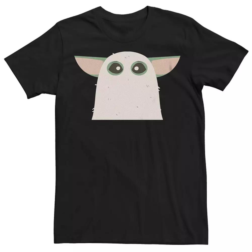 Men's Star Wars The Mandalorian Halloween Grogu Ghost Costume Graphic Tee,  Product Image