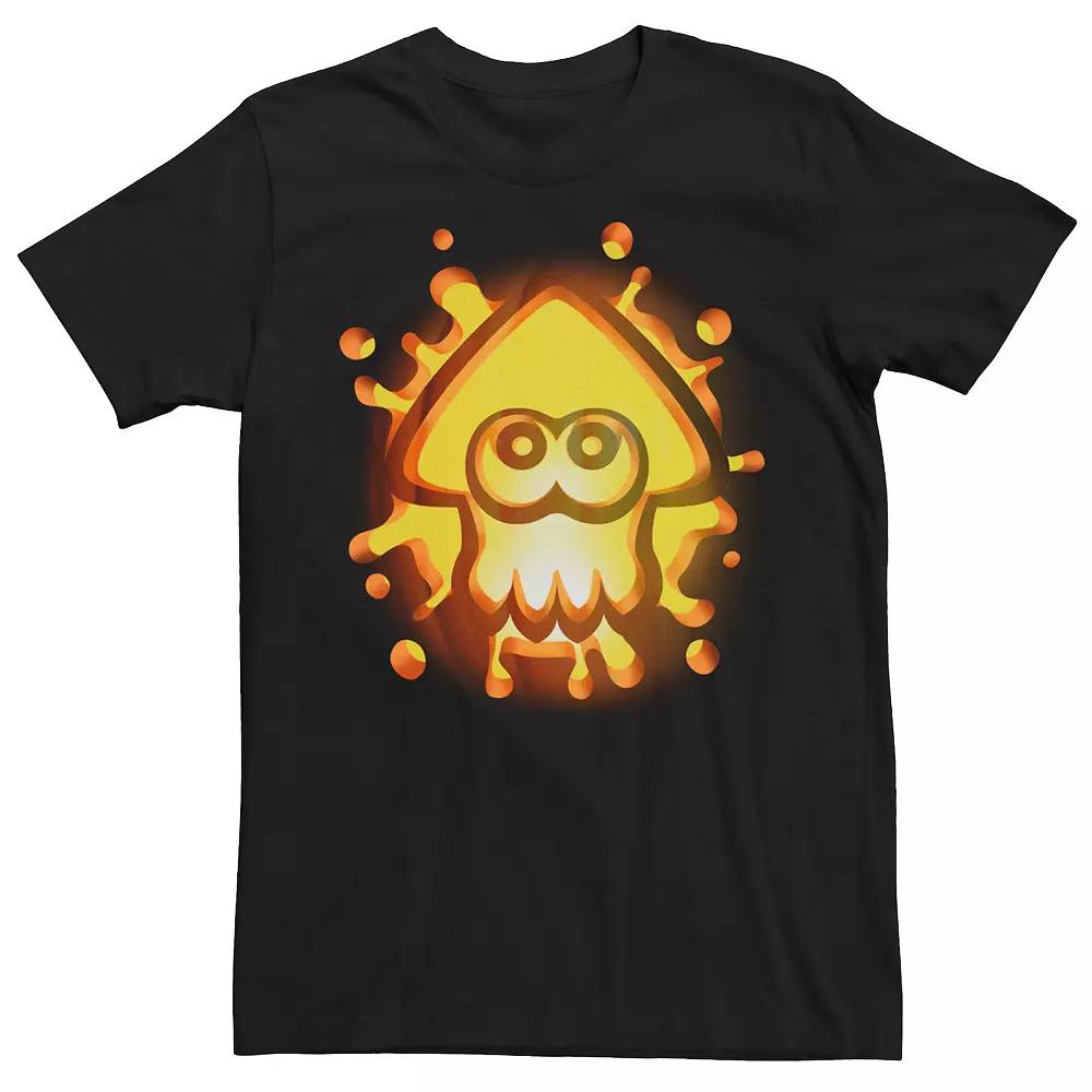 Men's Nintendo Splatoon Inkling Halloween Pumpkin Graphic Tee,  Product Image