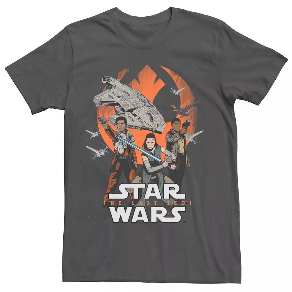 Men's Star Wars The Last Jedi Rebels Graphic T-shirt,  Product Image