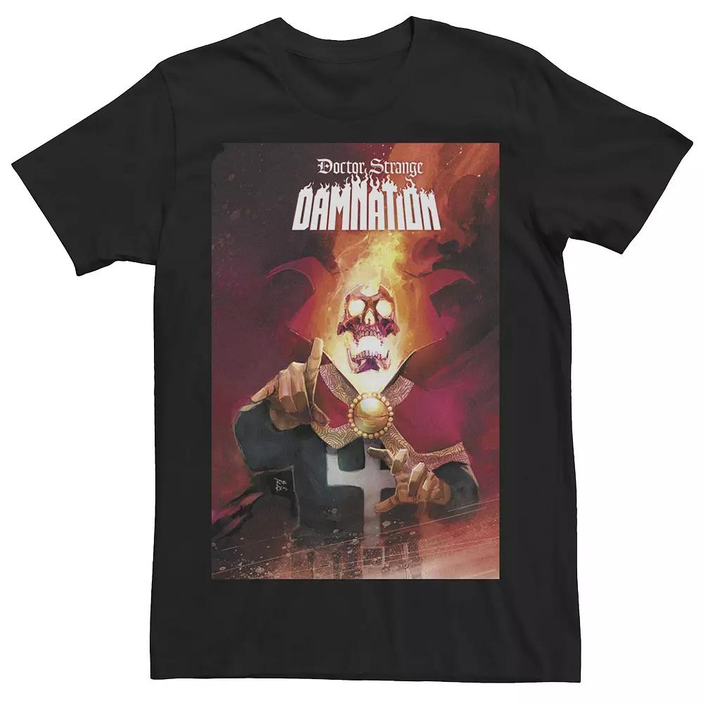 Men's Marvel Doctor Strange Damnation Comic Cover Tee,  Product Image