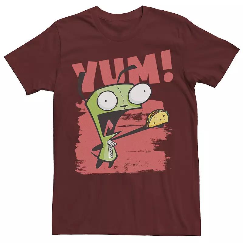 Men's Invader Zim Gir Yum! Paint Smear Tee,  Product Image