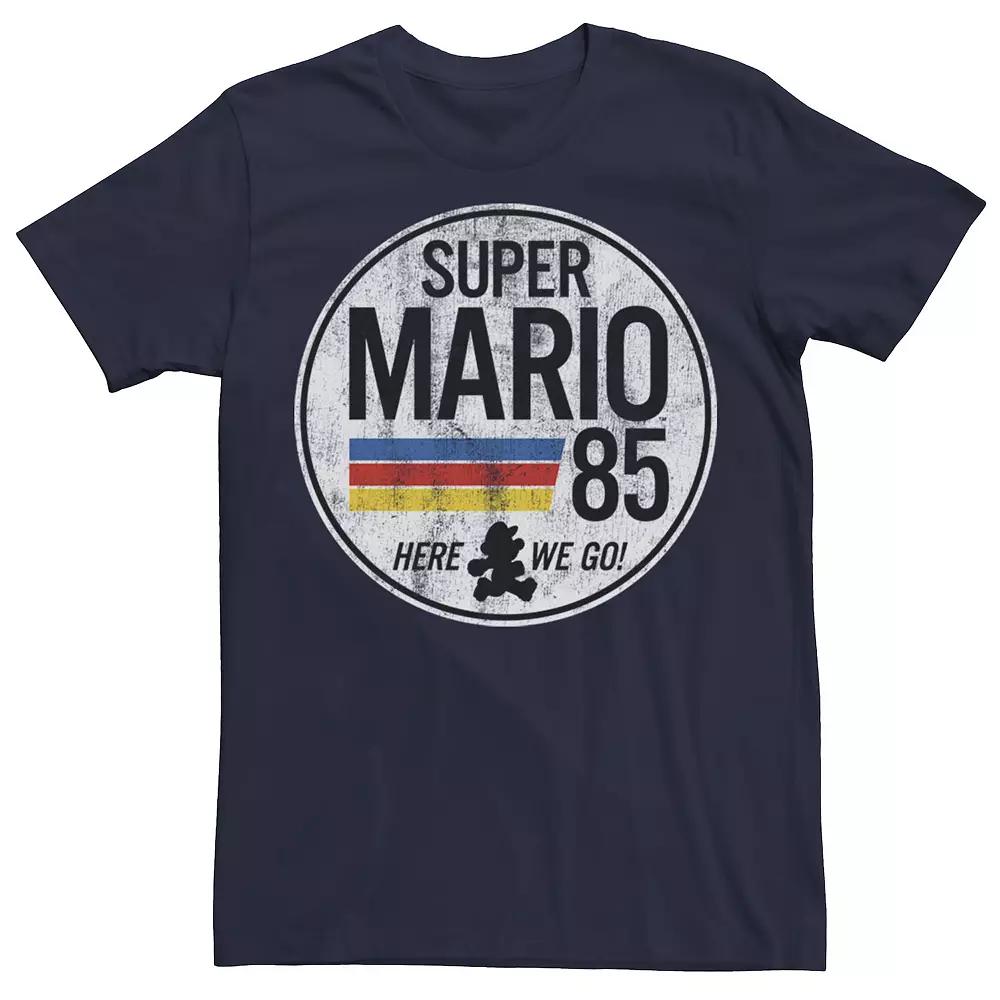 Men's Nintendo Mario Is Go Retro Tee,  Product Image