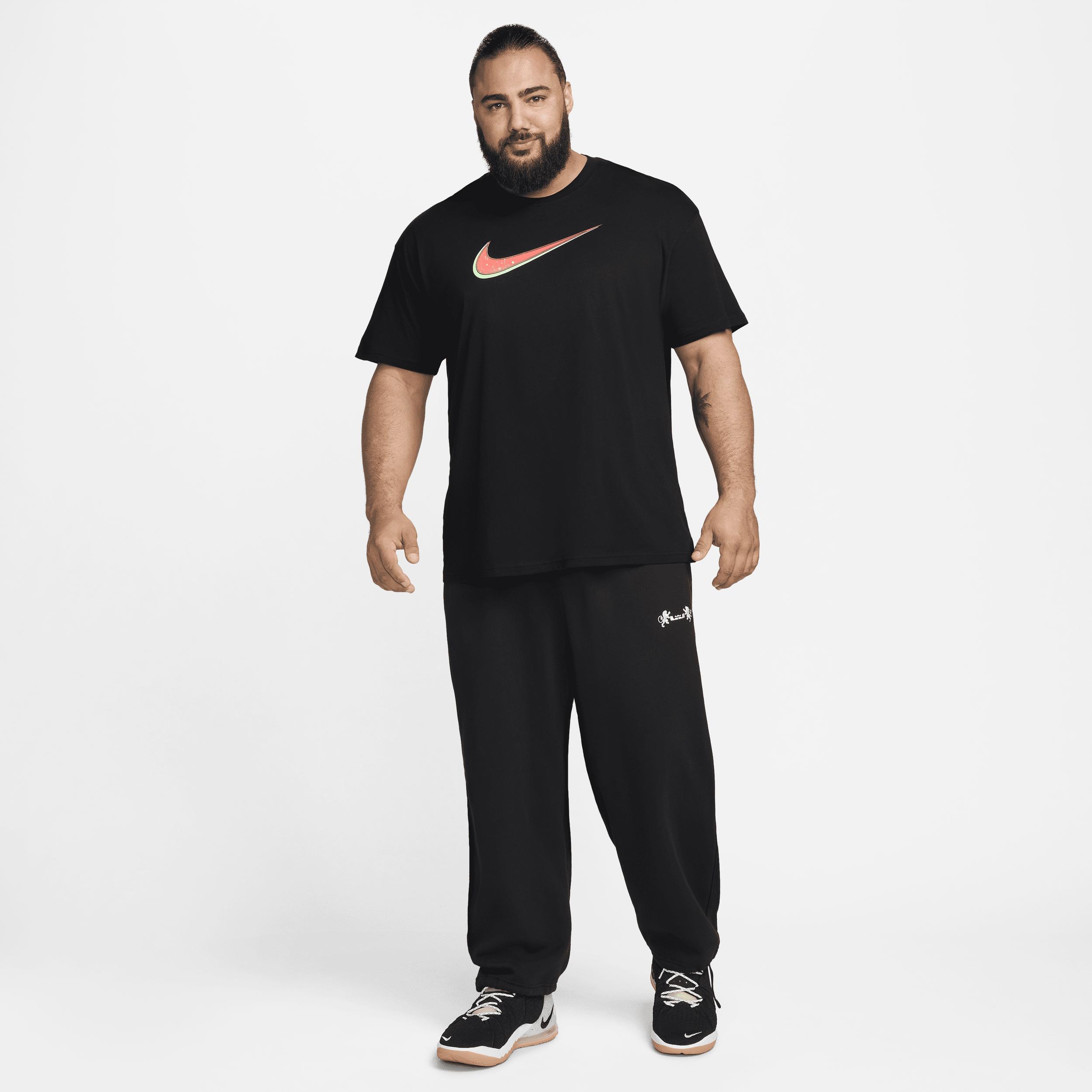 Nike Mens LeBron M90 Basketball T-Shirt | FV8406-010 Product Image