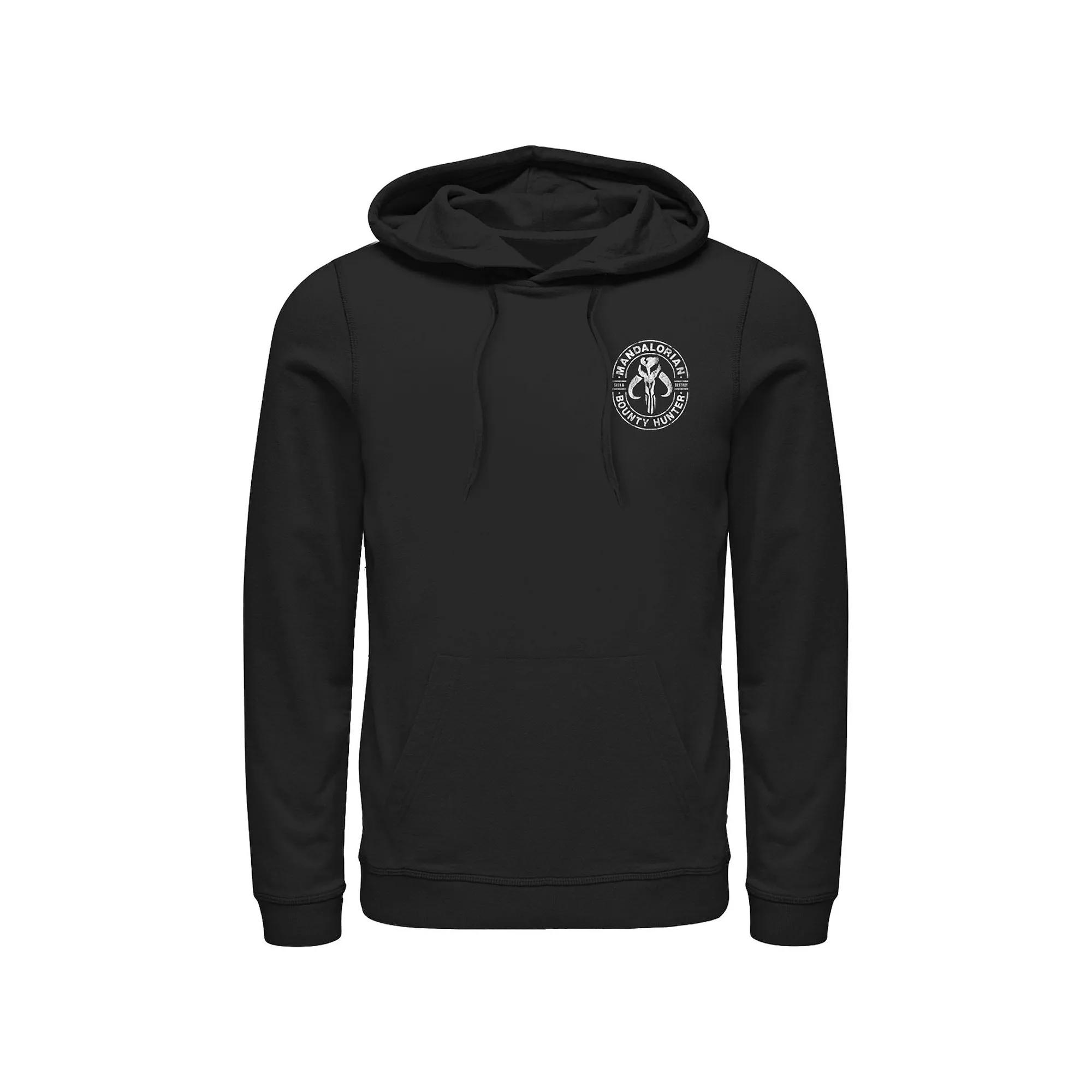 Men's Star Wars The Mandalorian Bounty Hunter Graphic Hoodie,  Product Image