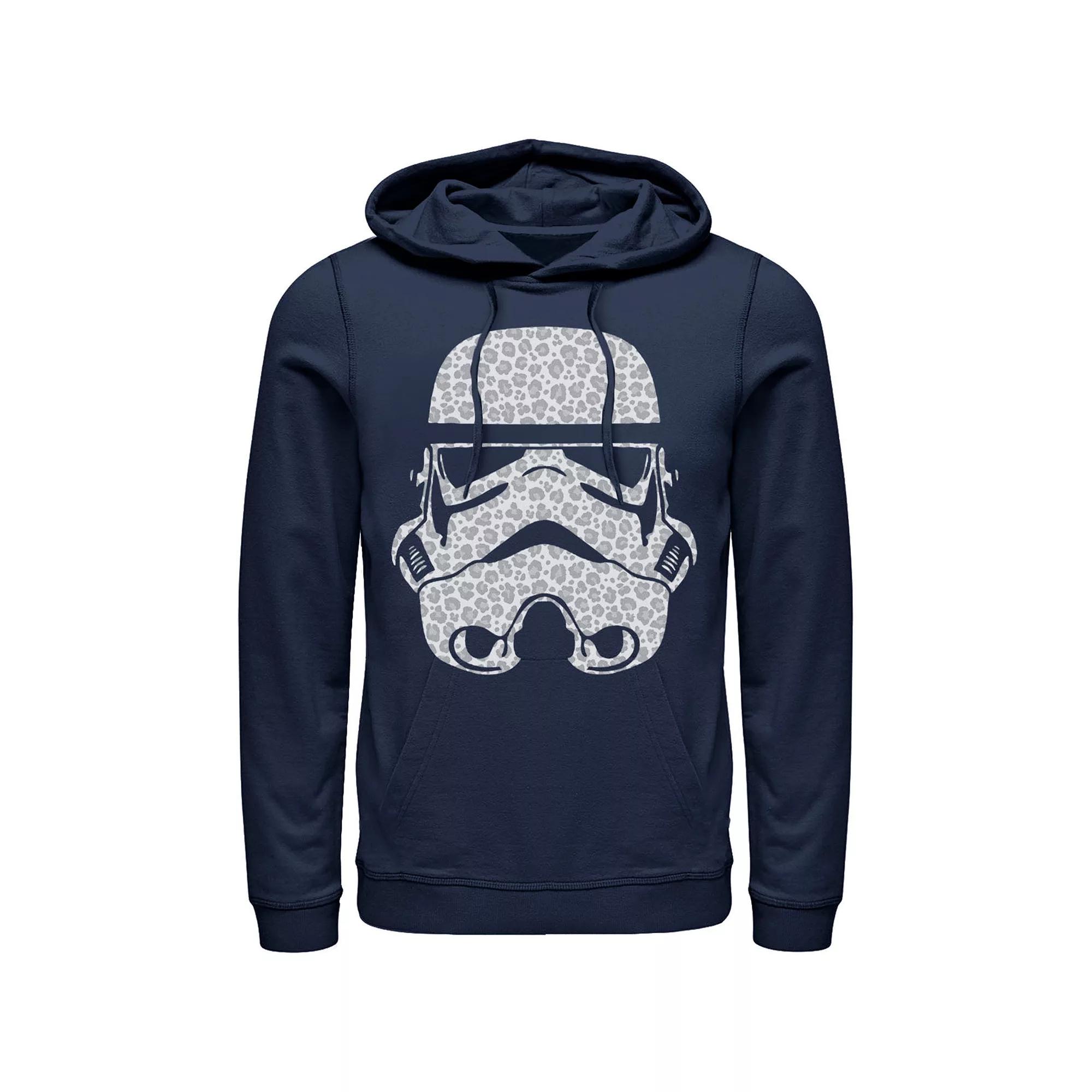 Men's Star Wars Stormtrooper Helmet Cheetah Fill Hoodie,  Product Image