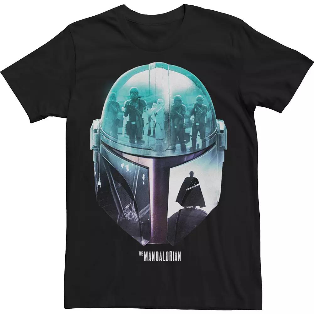Men's Star Wars The Mandalorian Moff Gideon Helmet Fill Tee,  Product Image