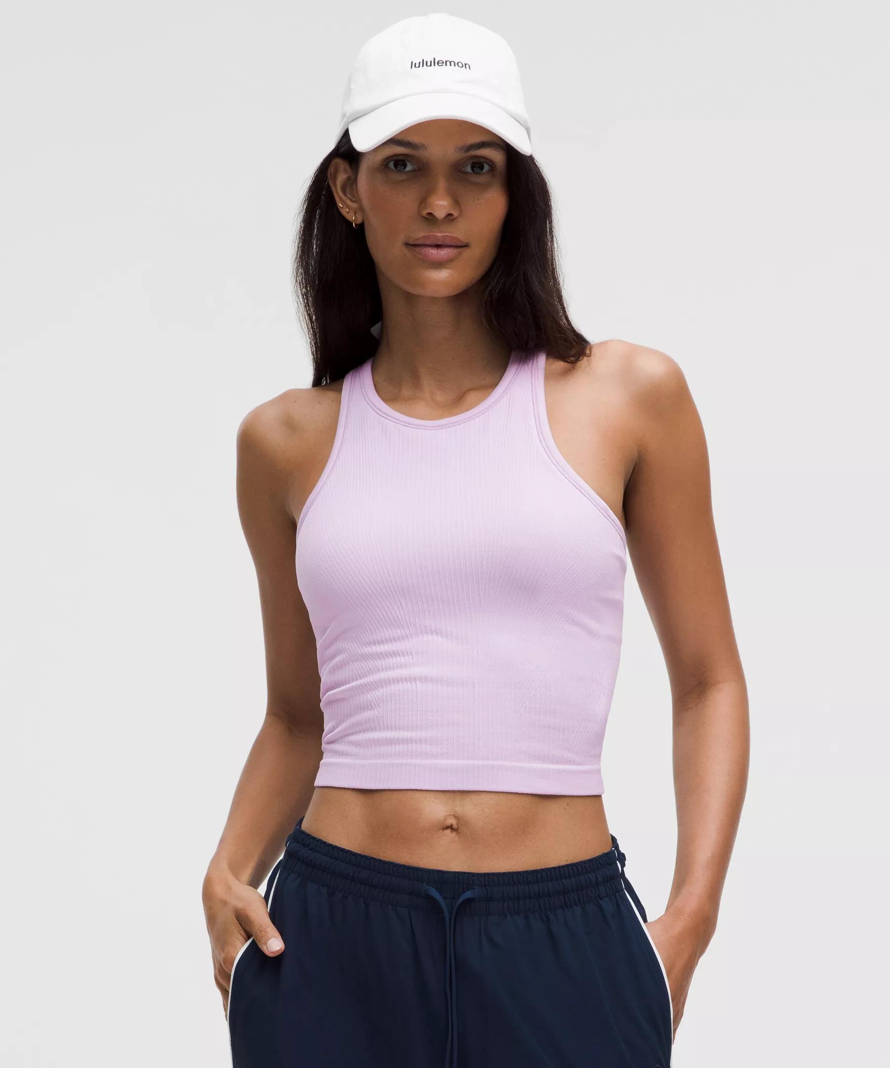 Ebb to Street Cropped Racerback Tank Top *Light Support, B/C Cup Product Image