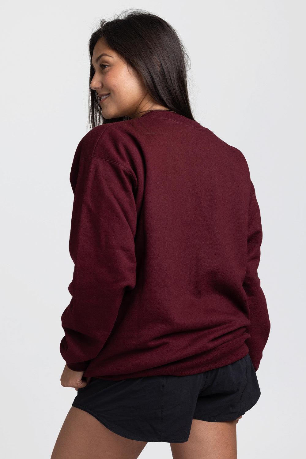 Roxanne Oversized Fleece Crewneck - JOLYN Heart Product Image