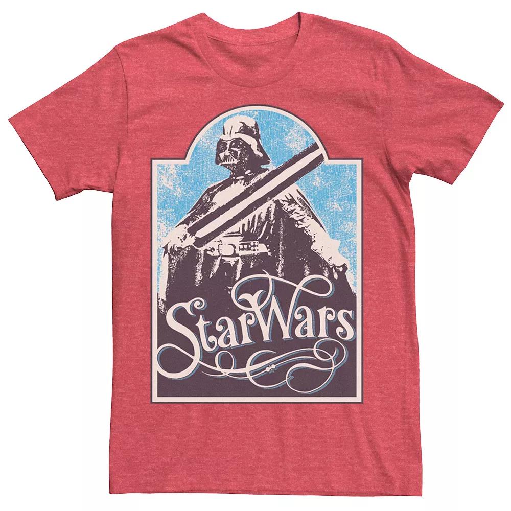 Men's Star Wars Retro Darth Vader Poster Tee,  Product Image