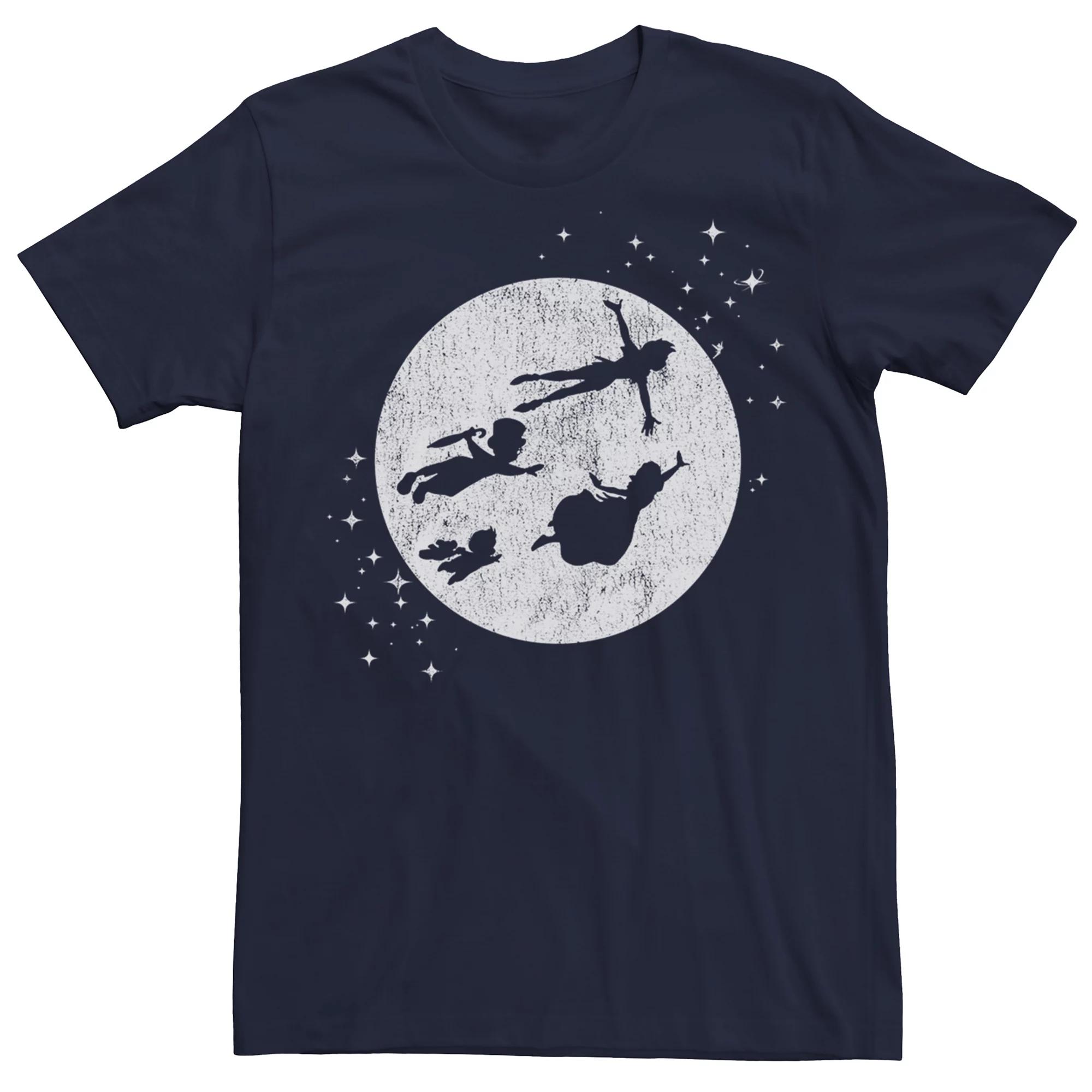 Disneys Peter Pan Second Star On The Right Mens Tee Blue Product Image